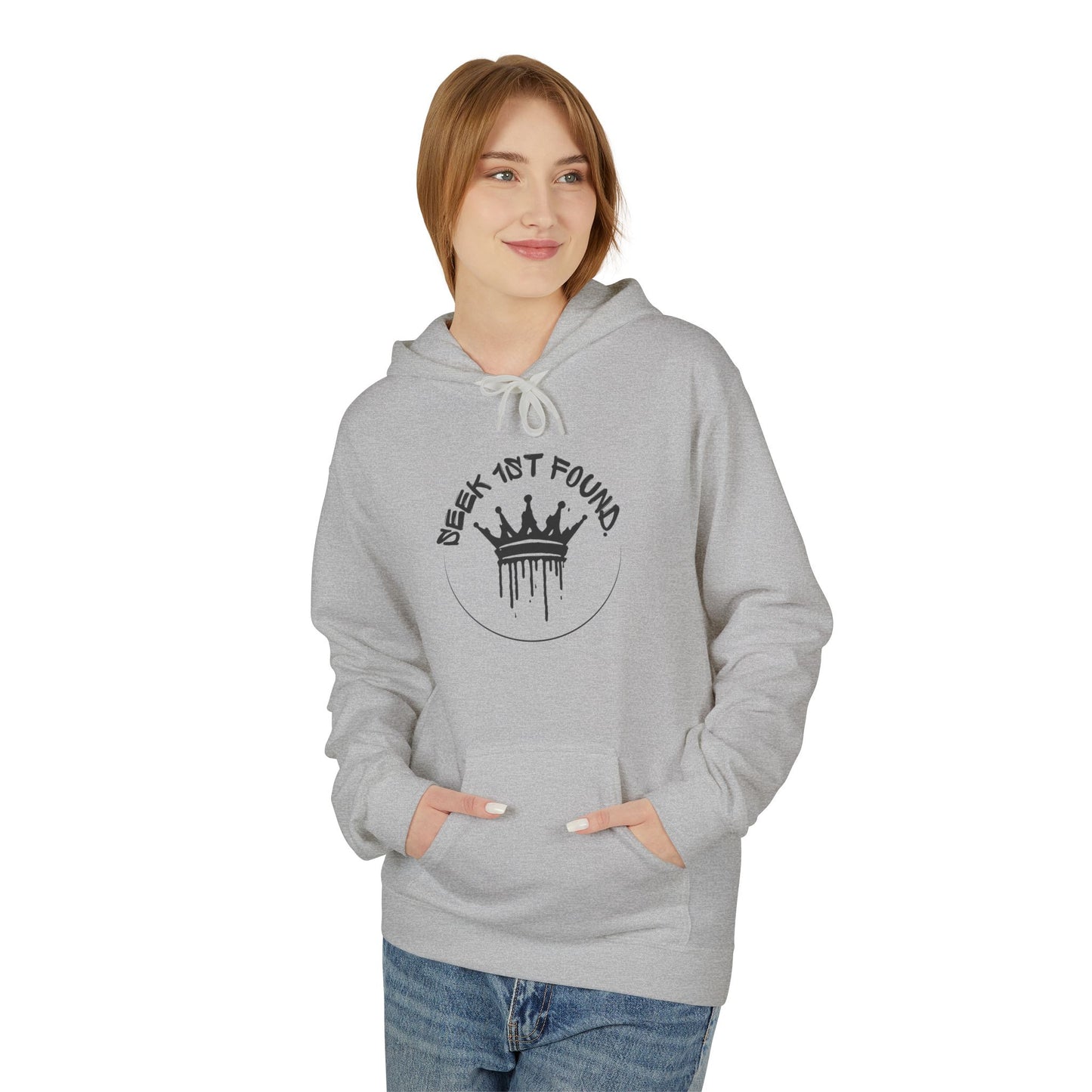 Seek 1st Found Hockey Hoodie