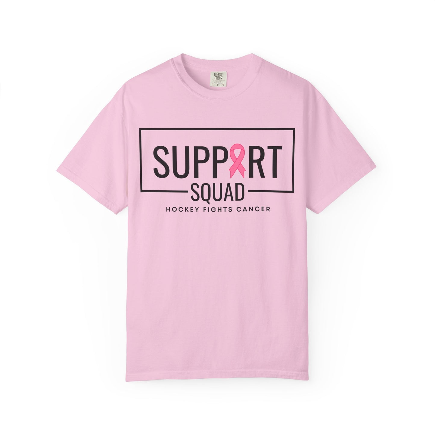 Support Squad Unisex Garment-Dyed T-Shirt - Hockey Fights Cancer