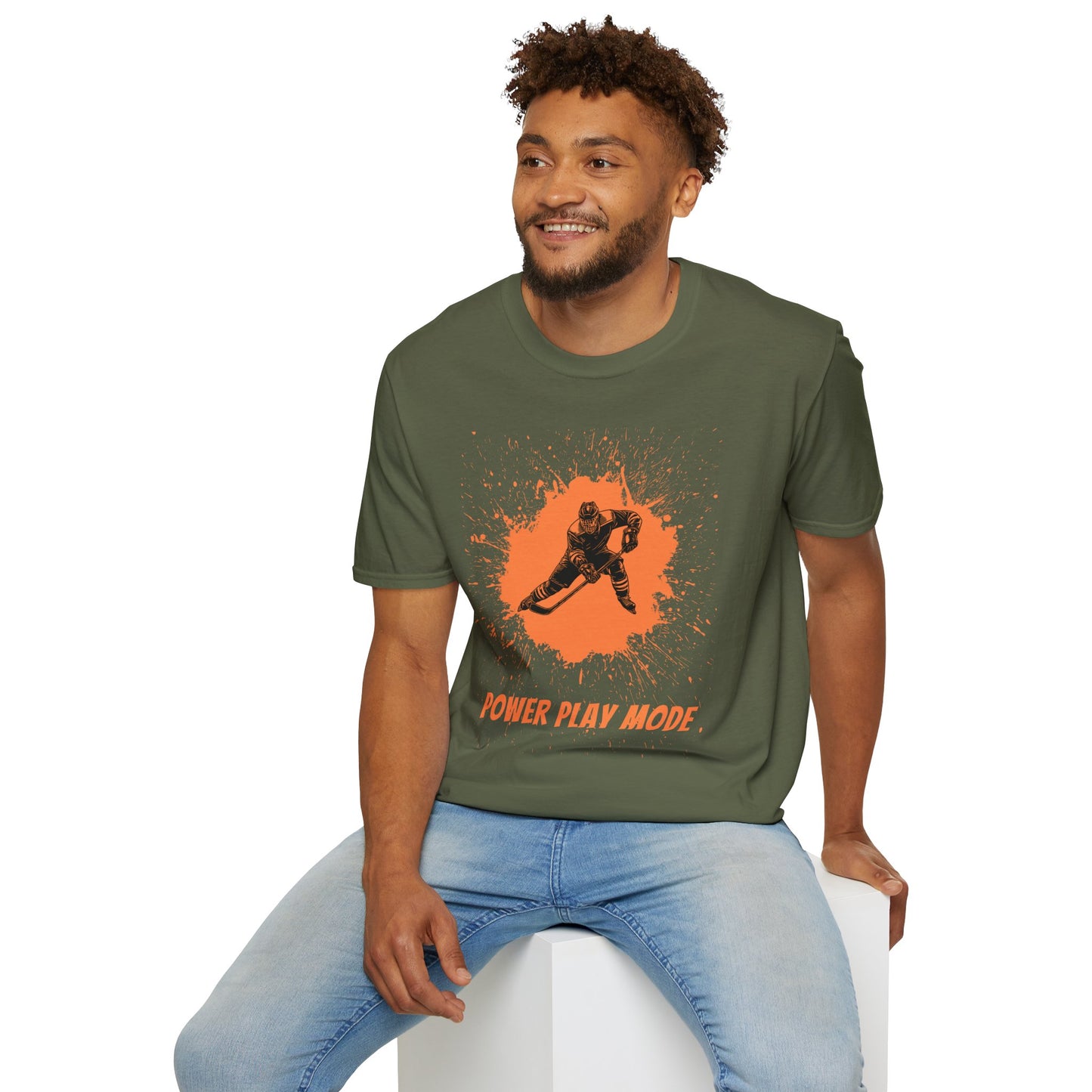 Unisex T-Shirt - Bold Power Play Mode from The Sharpening Dude