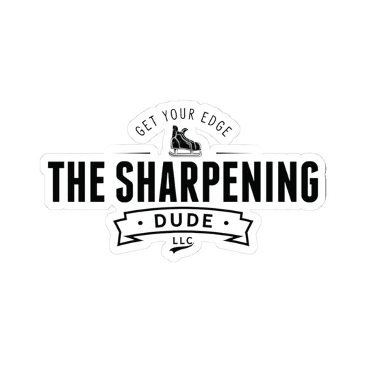 The Sharpening Dude Kiss-Cut Stickers