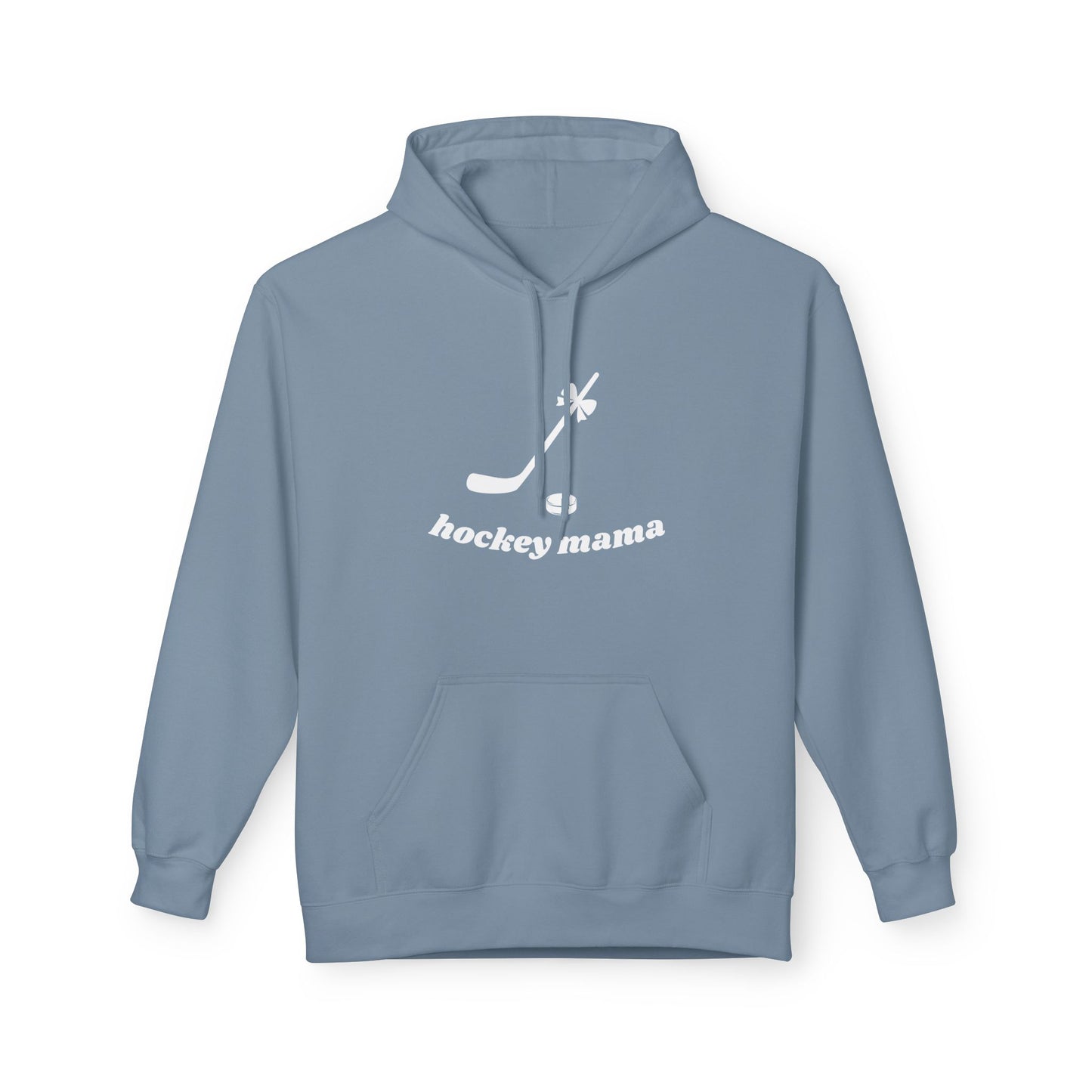 Hockey Mama Fleece Hoodie - Unisex Midweight