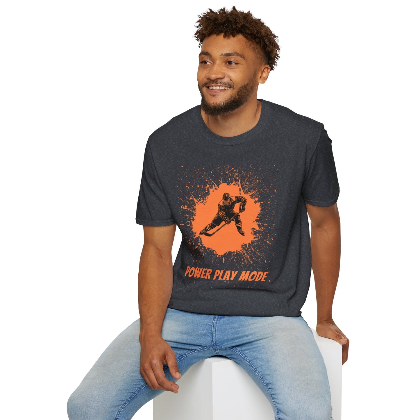 Unisex T-Shirt - Bold Power Play Mode from The Sharpening Dude