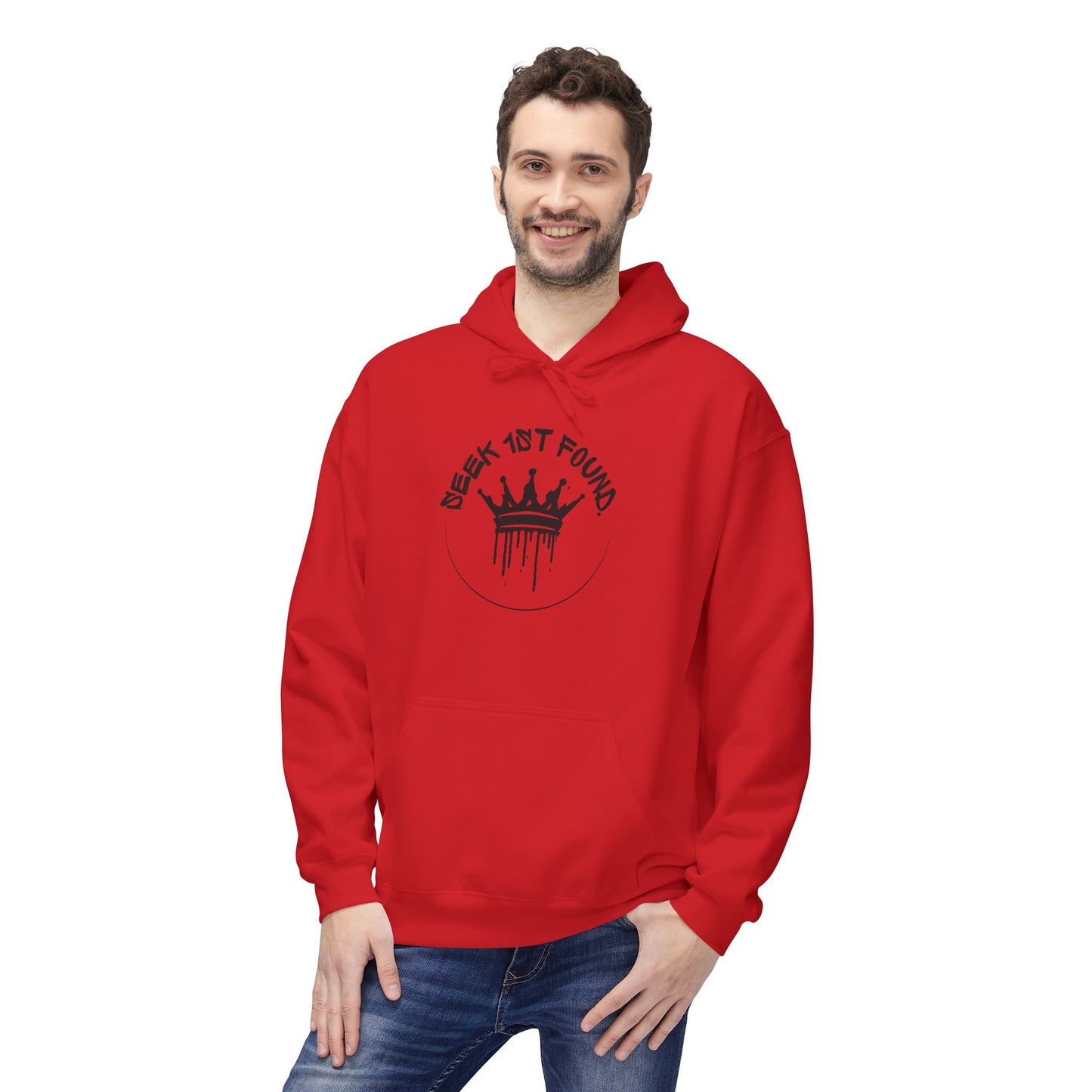 Seek 1st Found Hockey Hoodie
