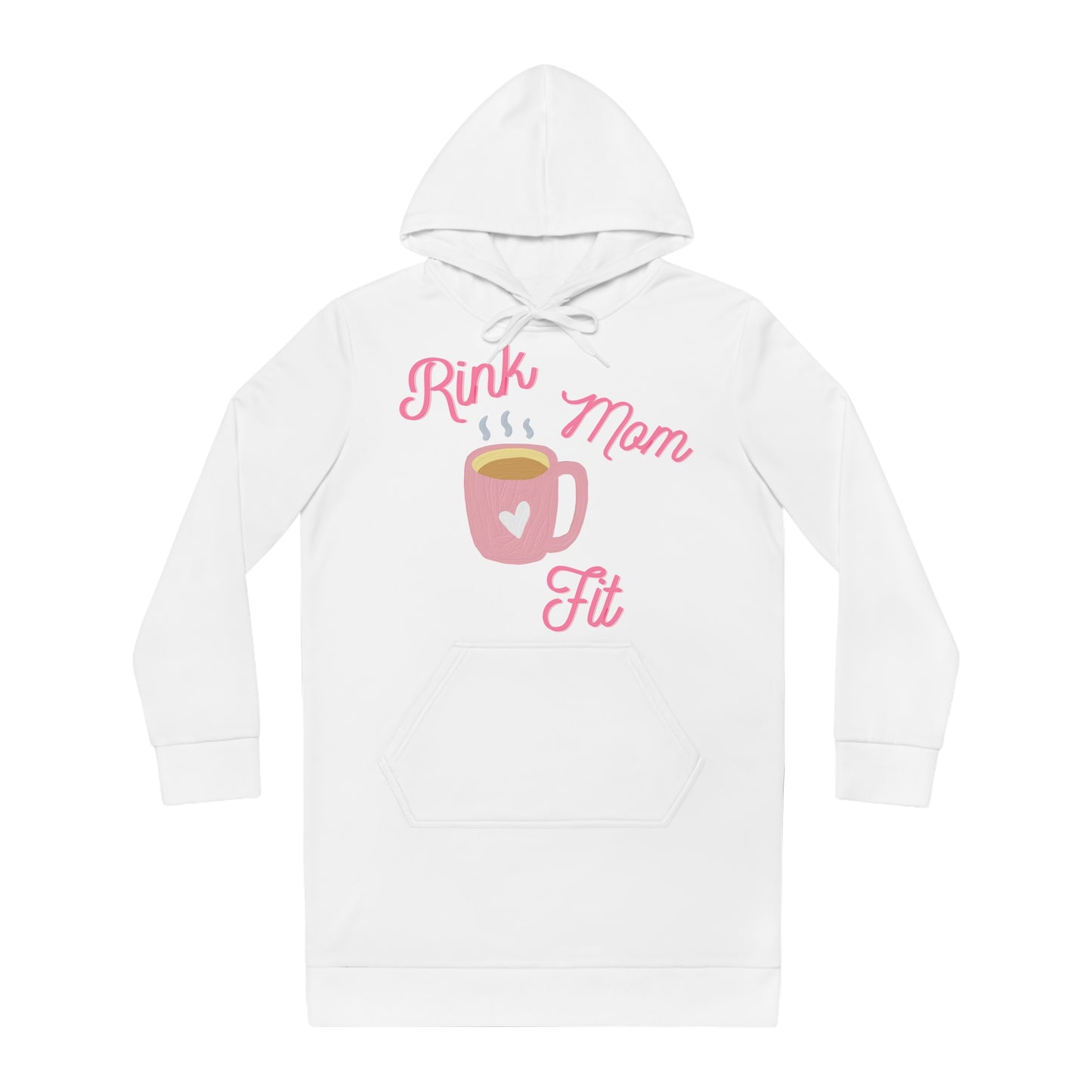 Cozy Rink Mom Hoodie Dress - Perfect for Hockey Moms