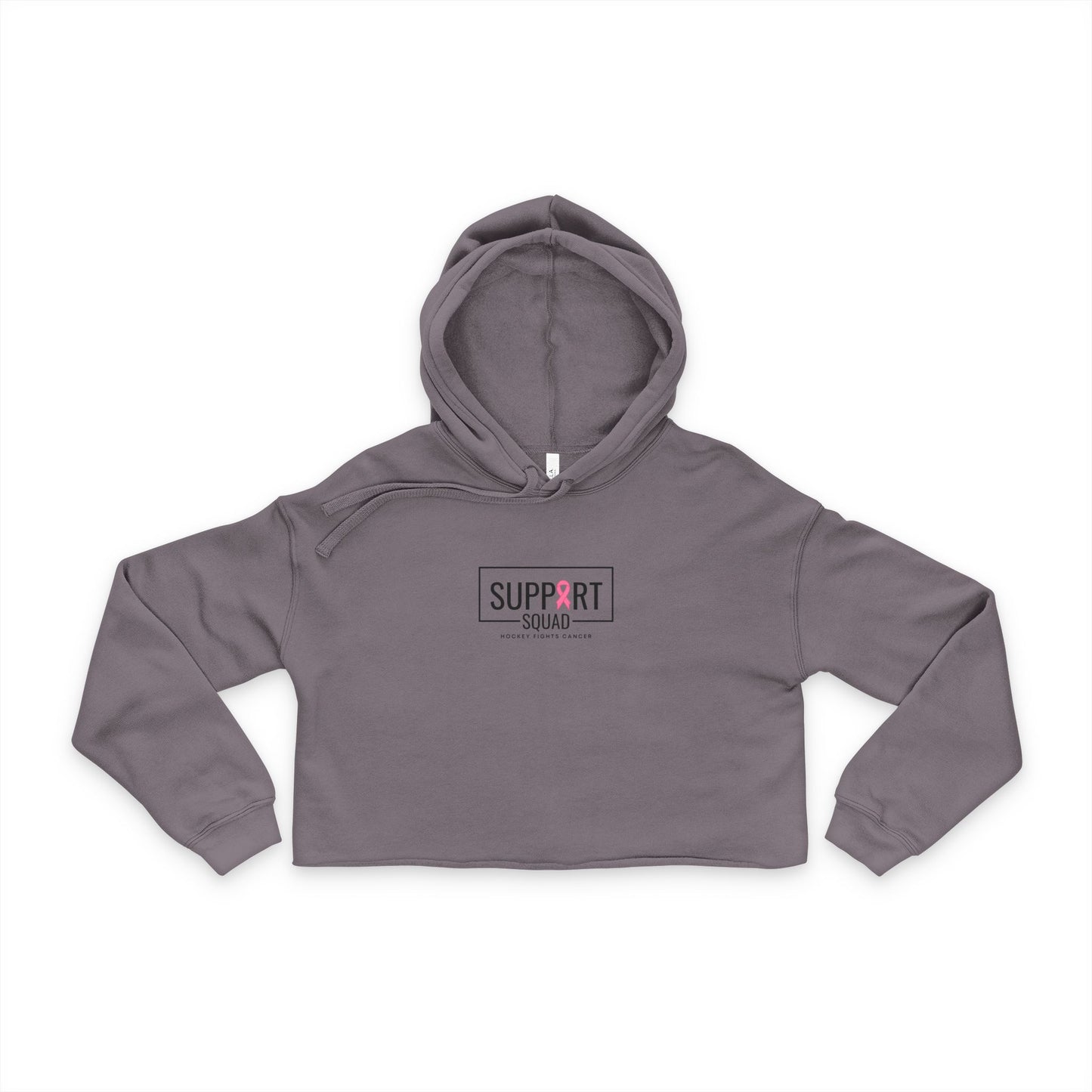 Support Squad Women's Cropped Hoodie, Casual Sweatshirt, Stylish Hoodie