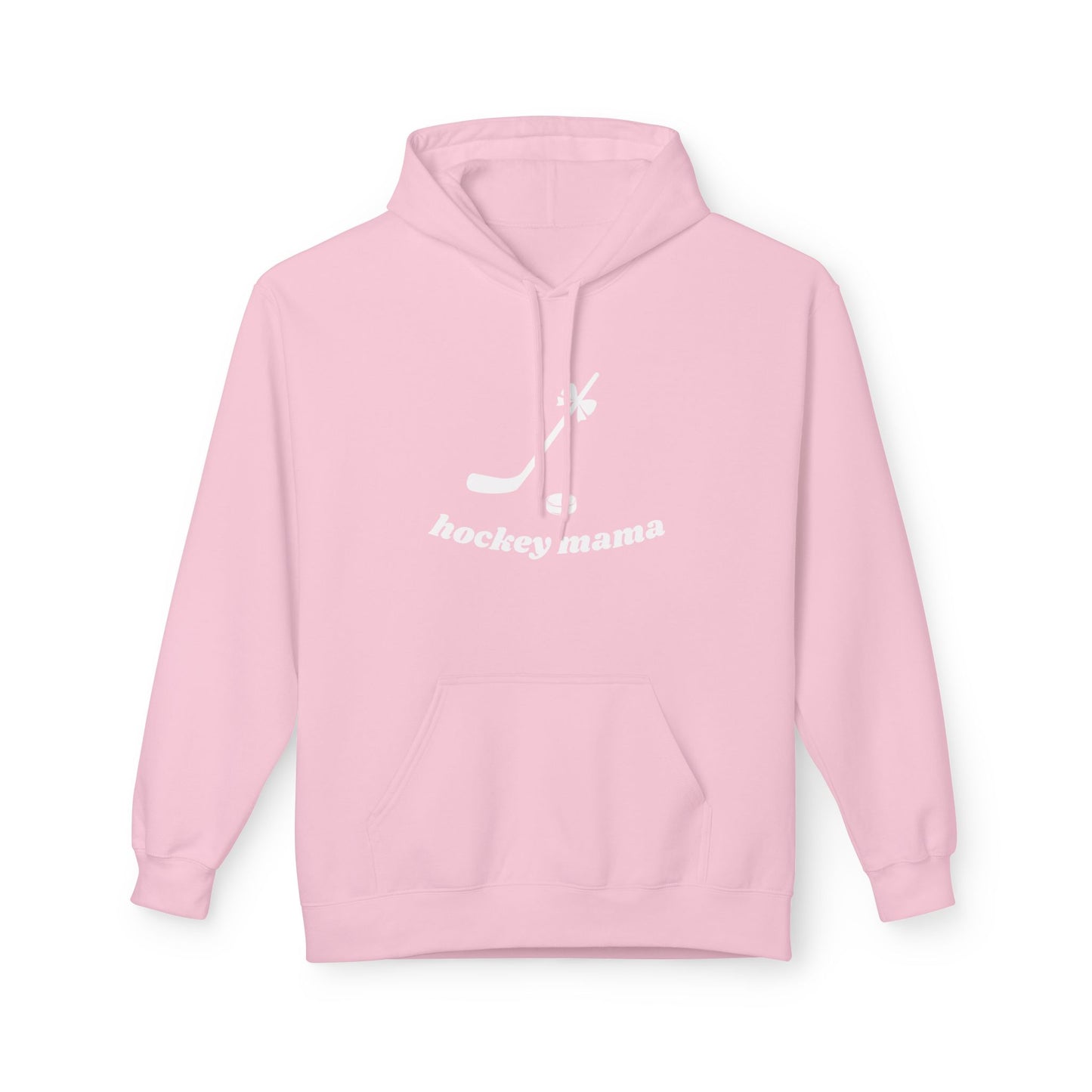 Hockey Mama Fleece Hoodie - Unisex Midweight