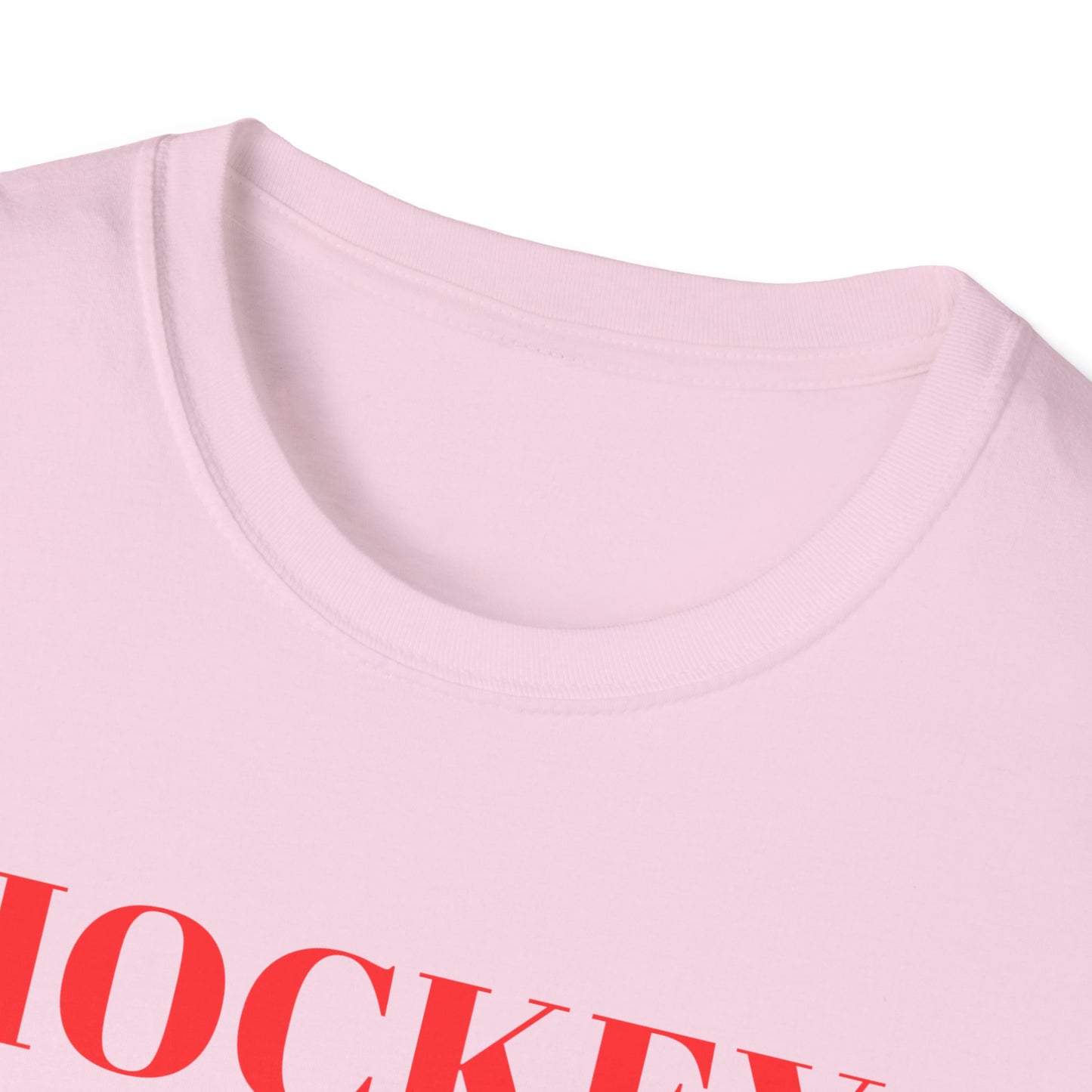 Hockey Hockey Hockey Soft Style T-Shirt - The Sharpening Dude