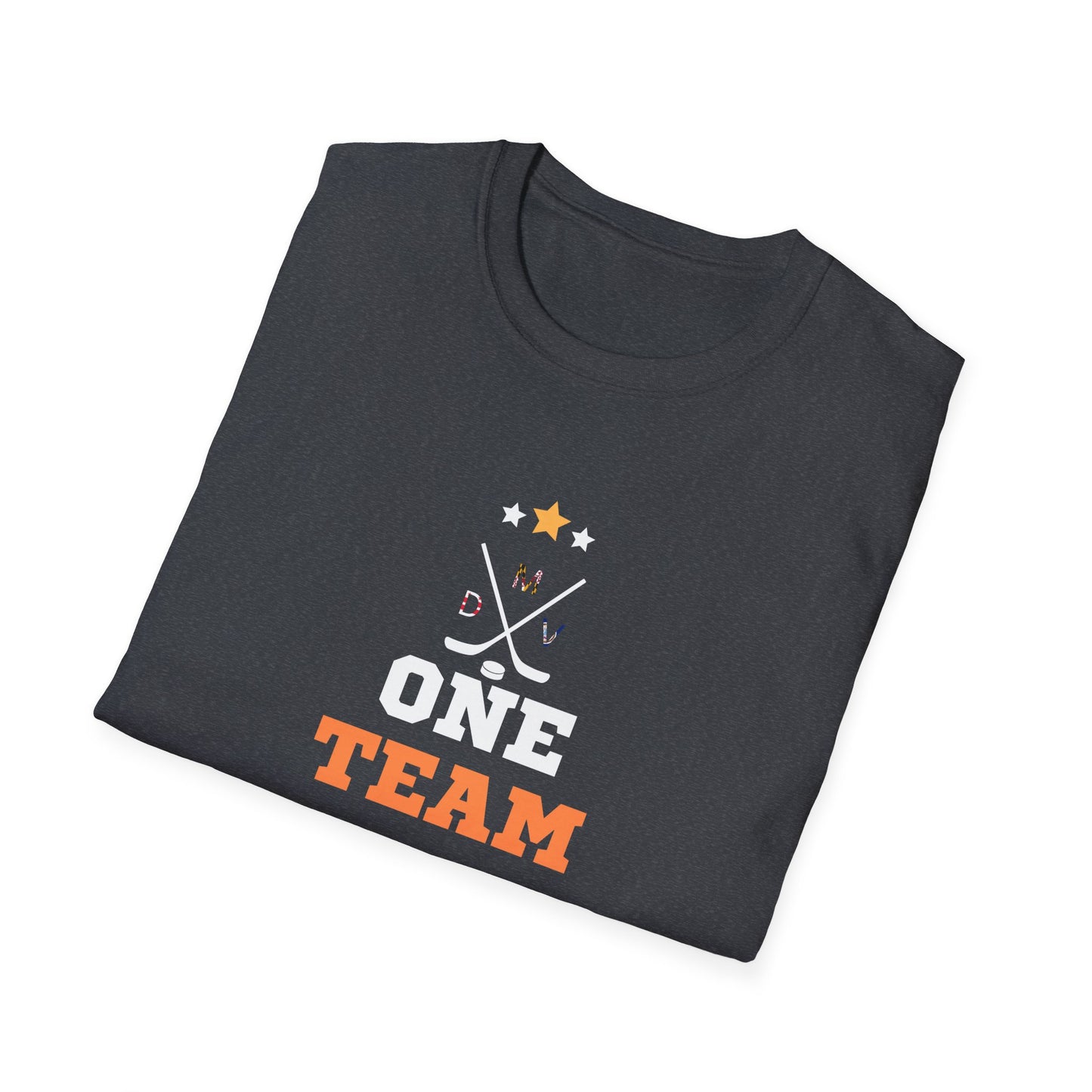 Unisex Softstyle T-Shirt - One Team One Dream Motivational Tee