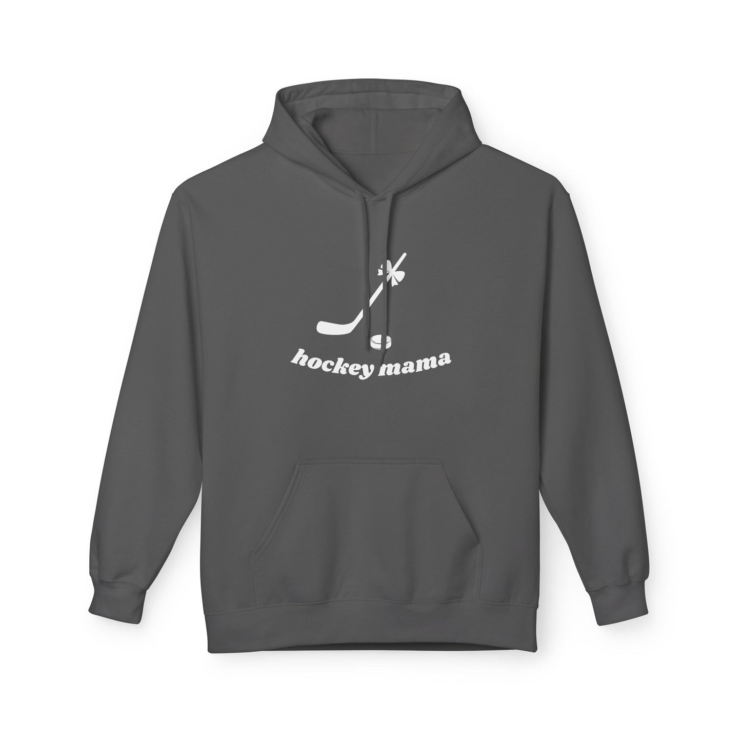 Hockey Mama Fleece Hoodie - Unisex Midweight