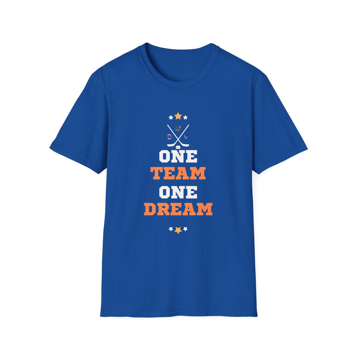 Unisex Softstyle T-Shirt - One Team One Dream Motivational Tee