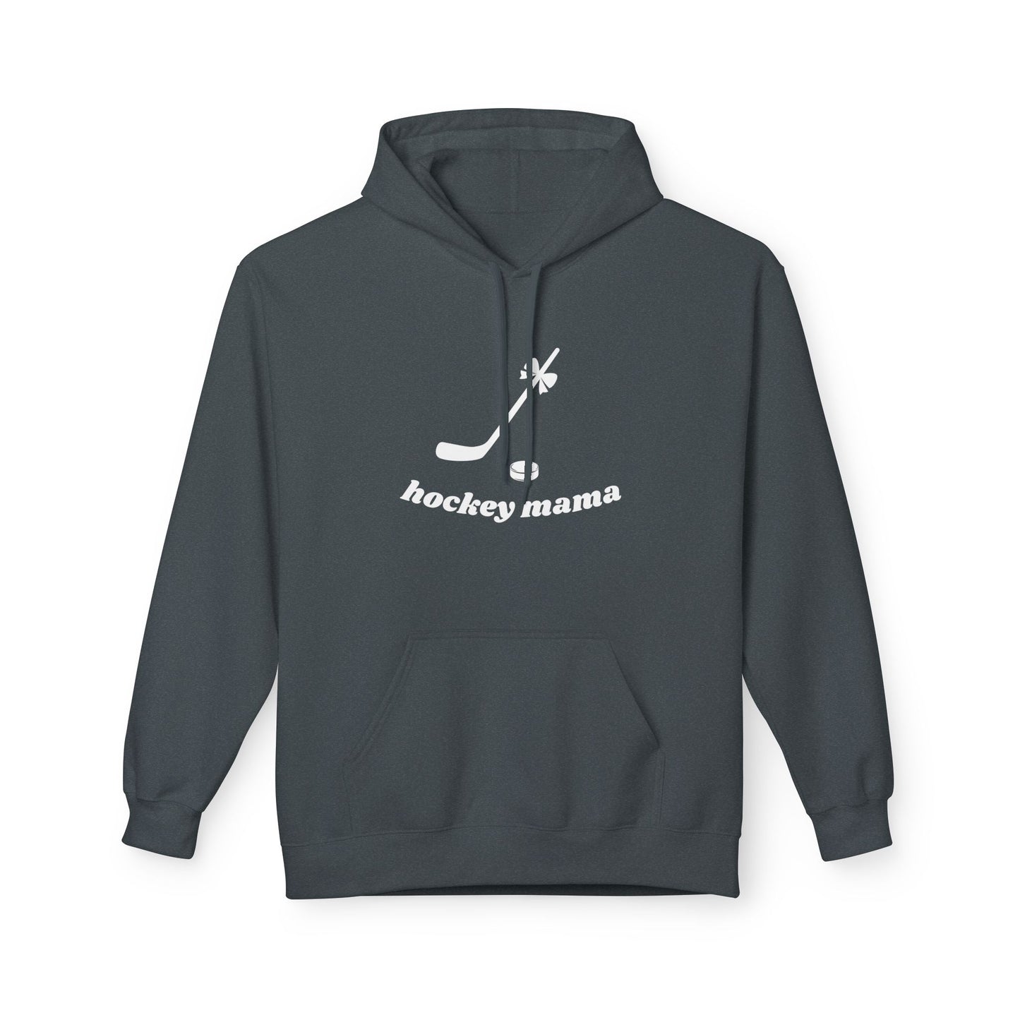 Hockey Mama Fleece Hoodie - Unisex Midweight