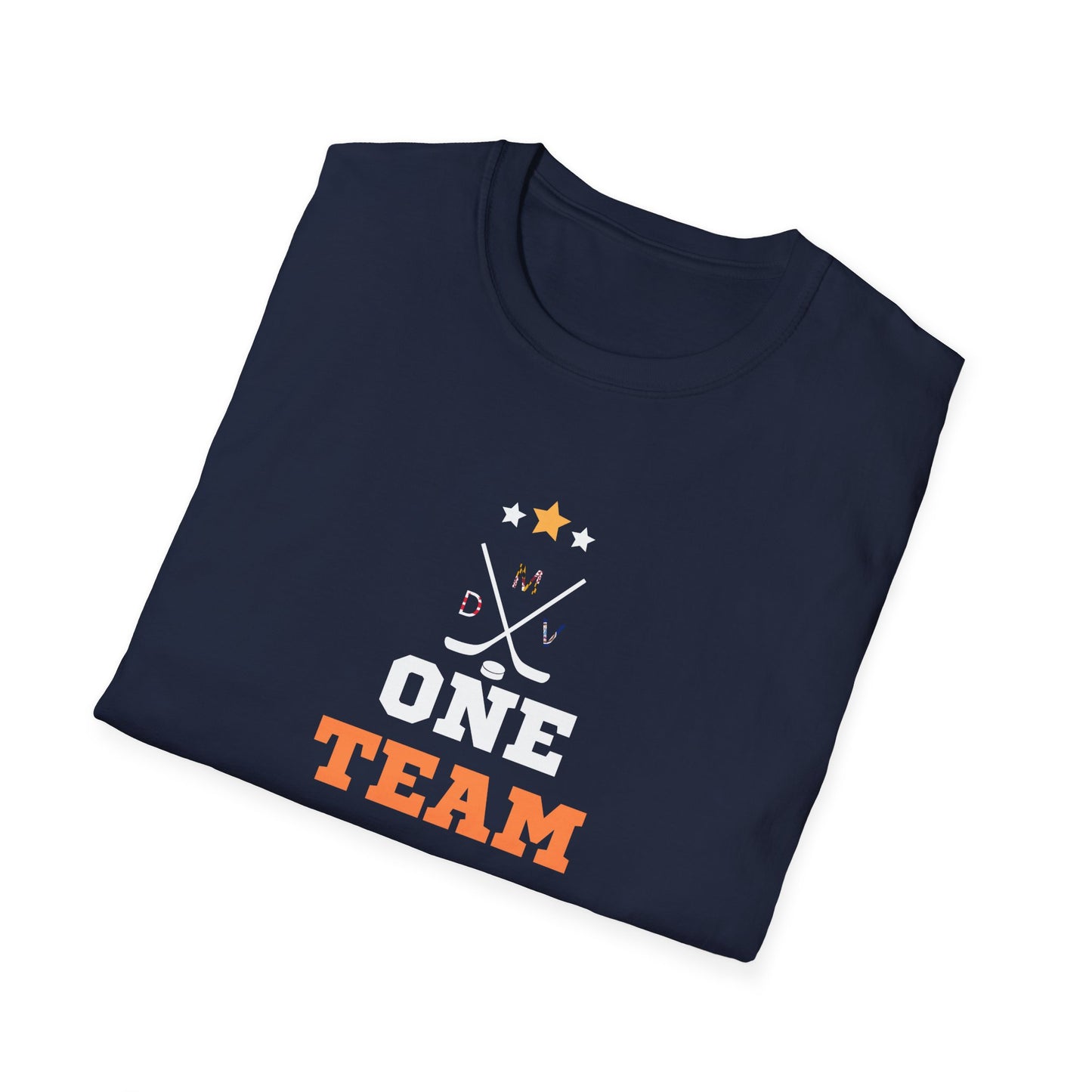 Unisex Softstyle T-Shirt - One Team One Dream Motivational Tee