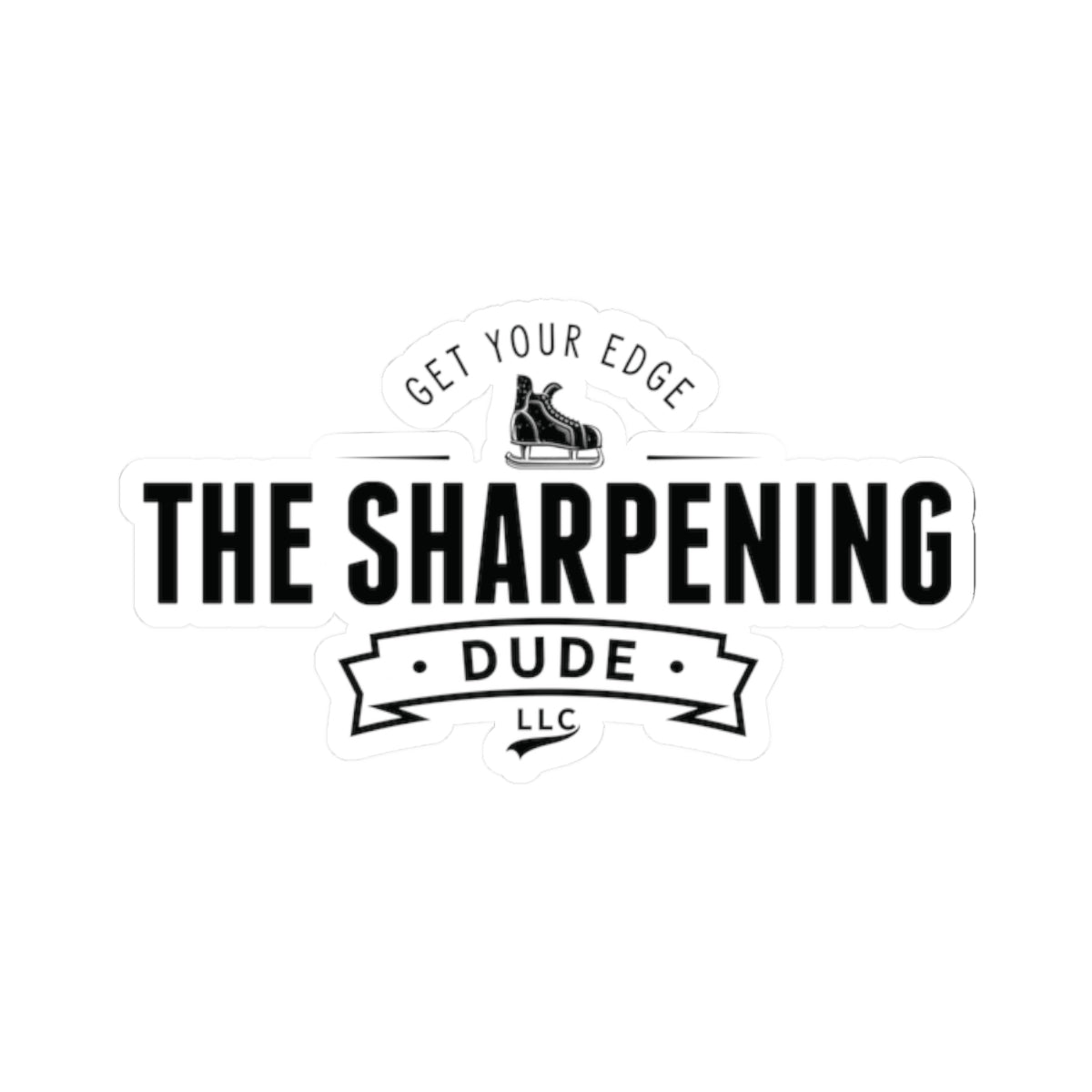 The Sharpening Dude Kiss-Cut Stickers