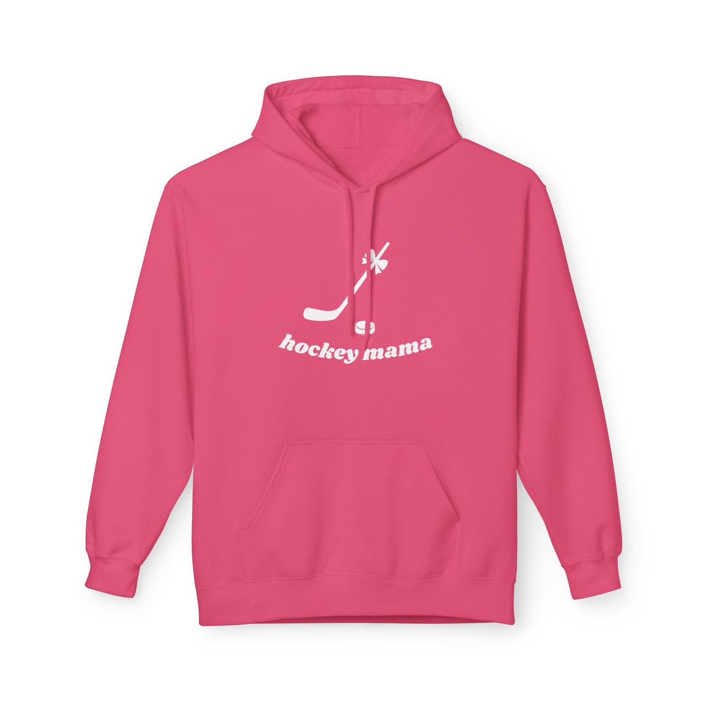 Hockey Mama Fleece Hoodie - Unisex Midweight