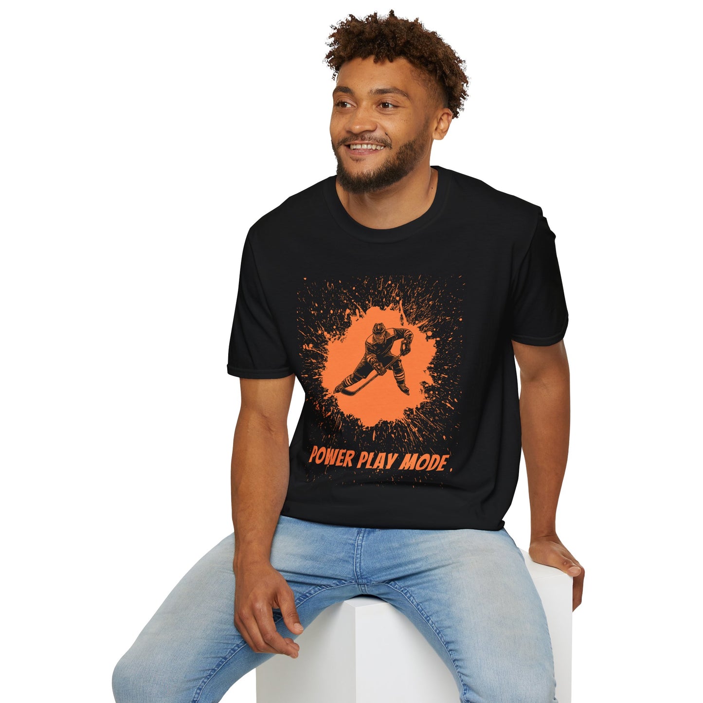 Unisex T-Shirt - Bold Power Play Mode from The Sharpening Dude