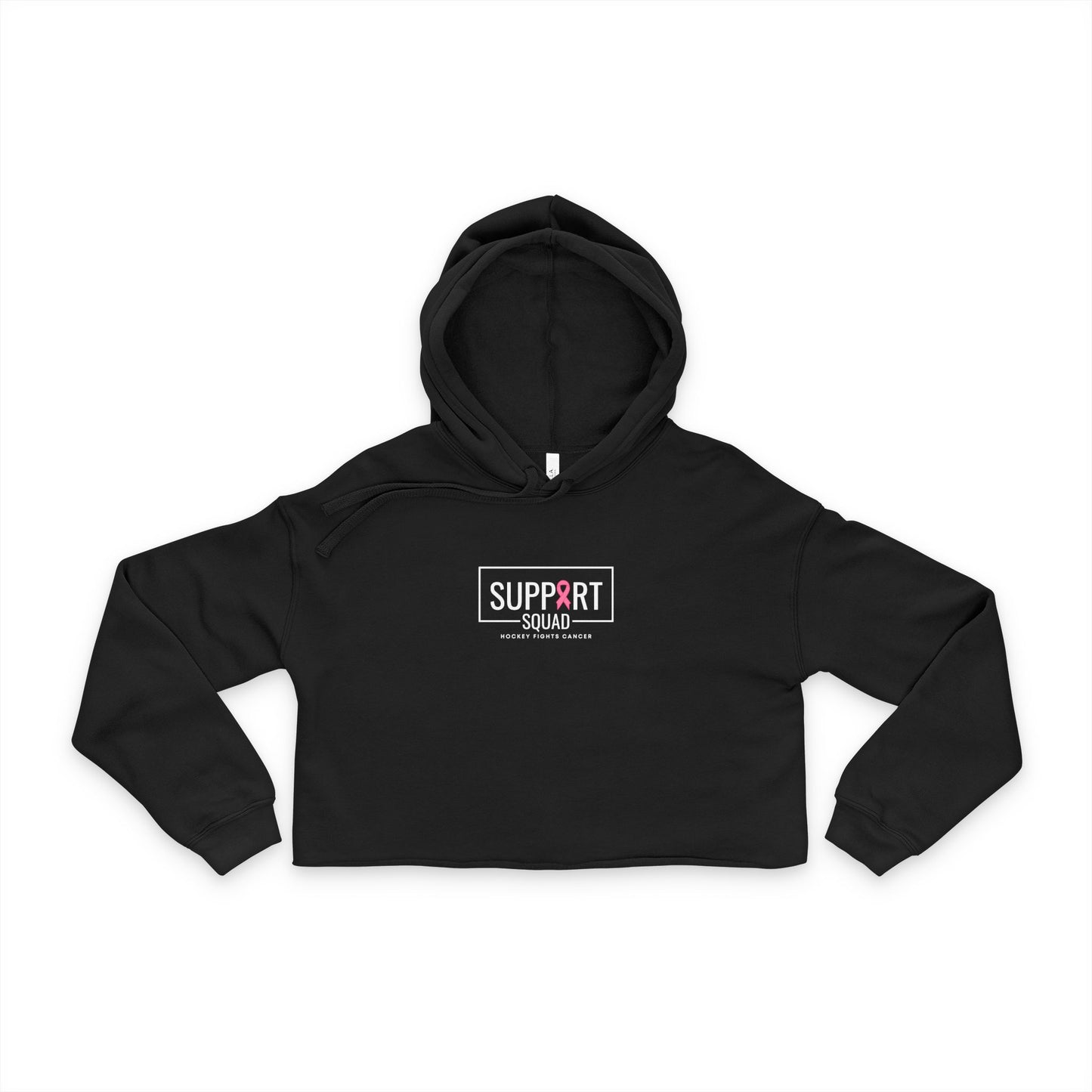 Support Squad Women's Cropped Hoodie, Casual Sweatshirt, Stylish Hoodie