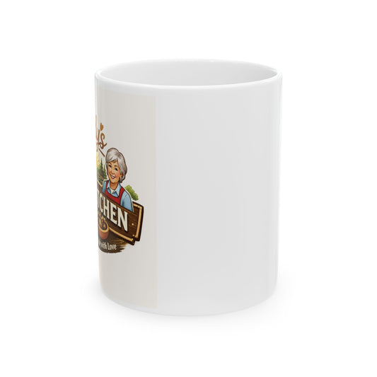 Judy's Cozy Kitchen Ceramic Mug — Country Nostalgic Coffee & Tea Mug (11oz, 15oz)