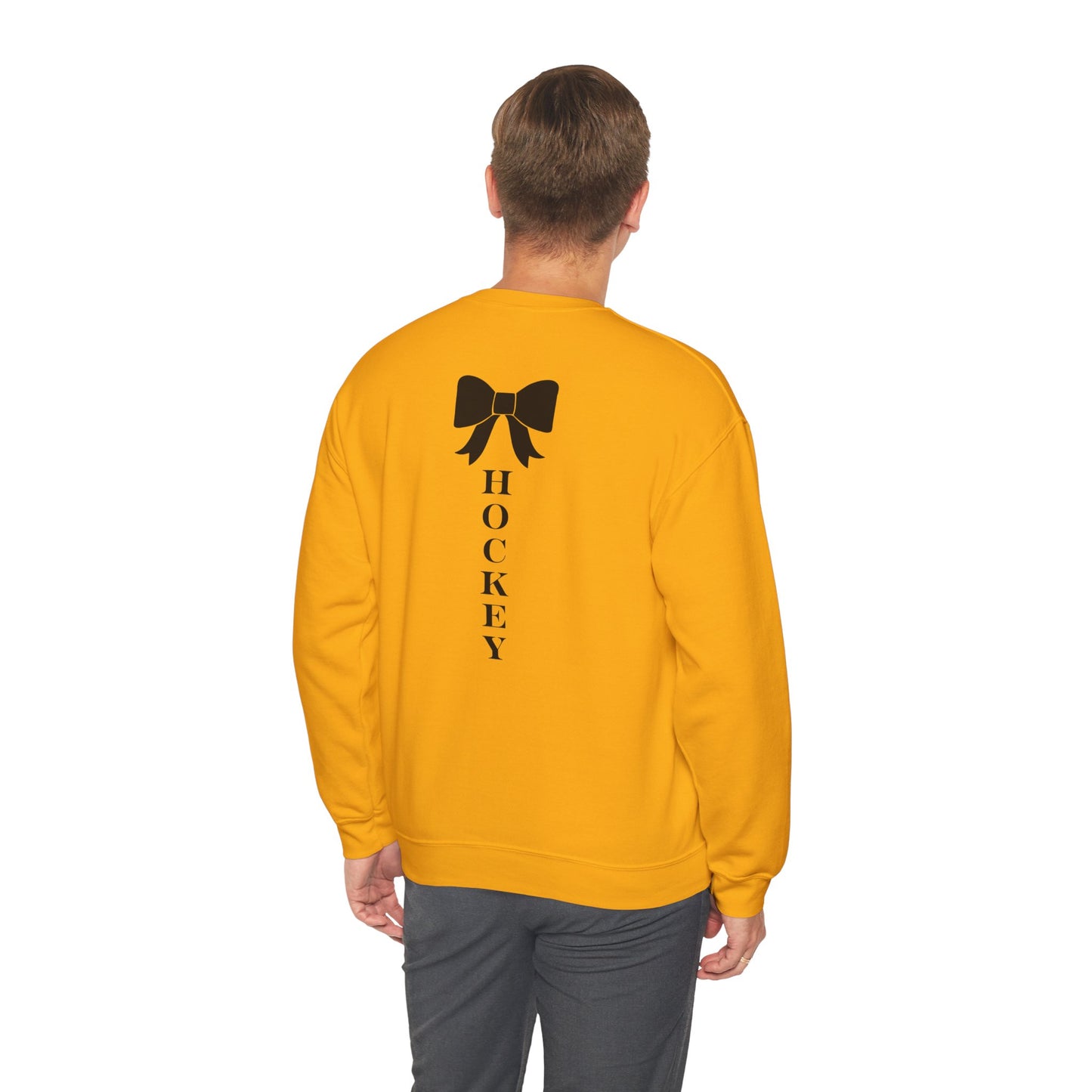 Classic Hockey Crewneck Sweatshirt, Cozy Sweatshirt for Hockey Fans, Birthday Gift, Sports Apparel, Unisex Sweatshirt