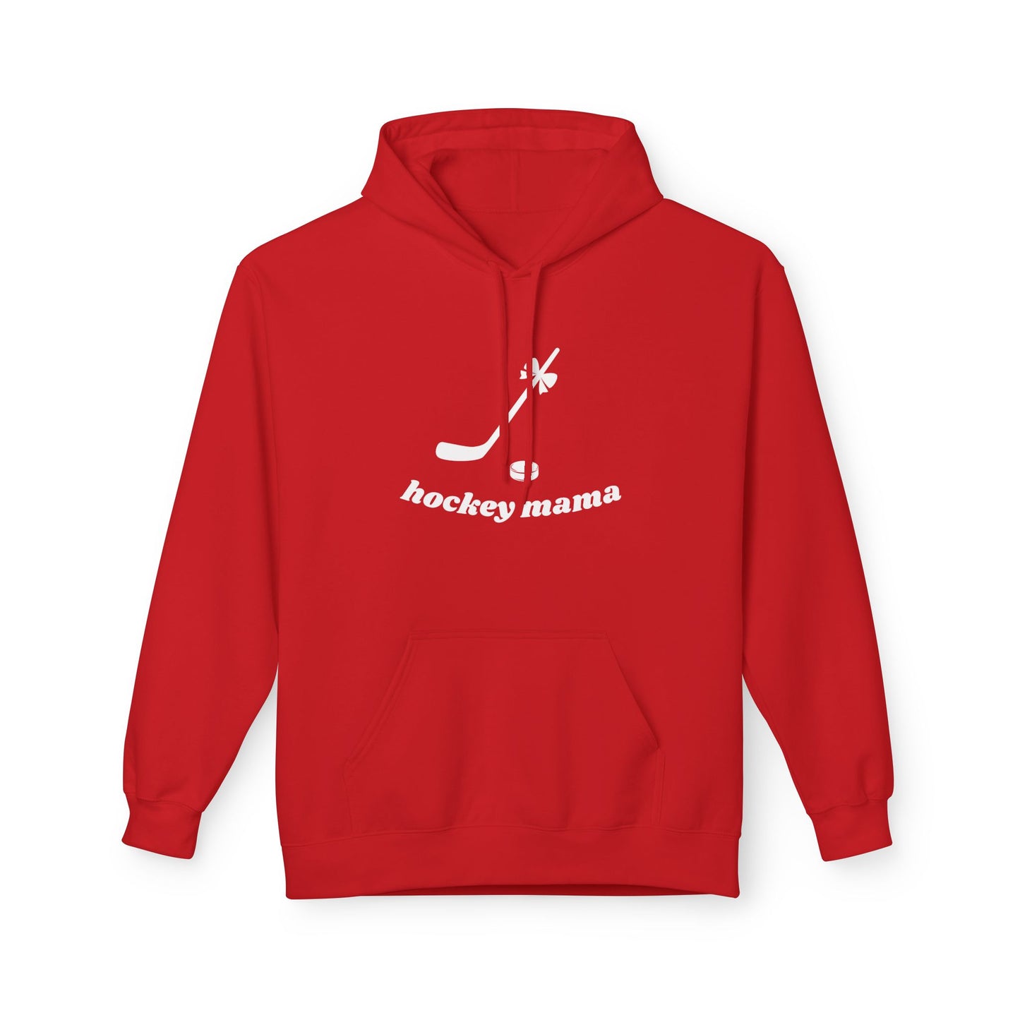 Hockey Mama Fleece Hoodie - Unisex Midweight