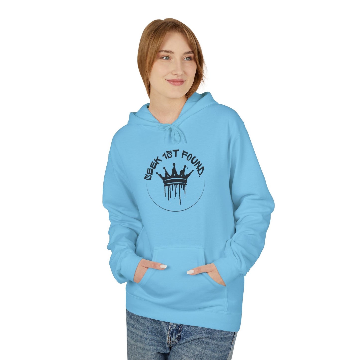 Seek 1st Found Hockey Hoodie