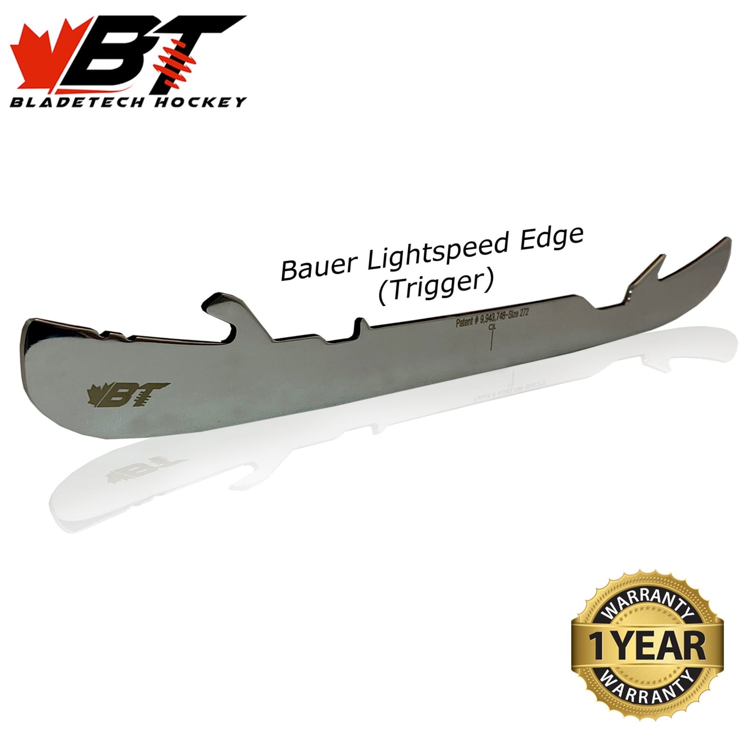 Bladetech Mirror Finish – Bauer LS EDGE (In Stock | Quick Ship)