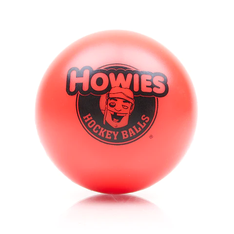 Howies Low Bounce Street Hockey Balls – 1.9 oz | Red