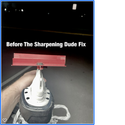 Hockey Skate Sharpening