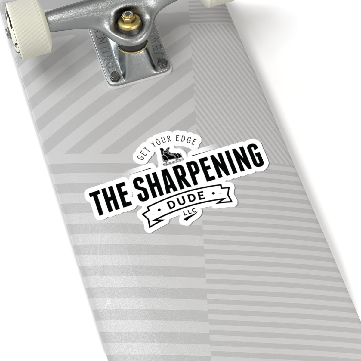 The Sharpening Dude Kiss-Cut Stickers