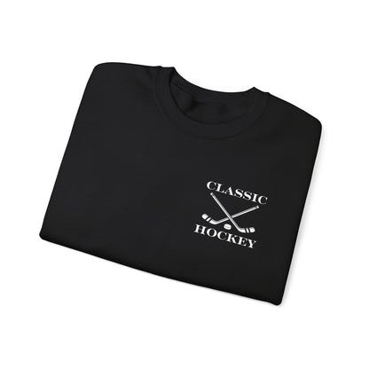 Classic Hockey Crewneck Sweatshirt, Cozy Sweatshirt for Hockey Fans, Birthday Gift, Sports Apparel, Unisex Sweatshirt