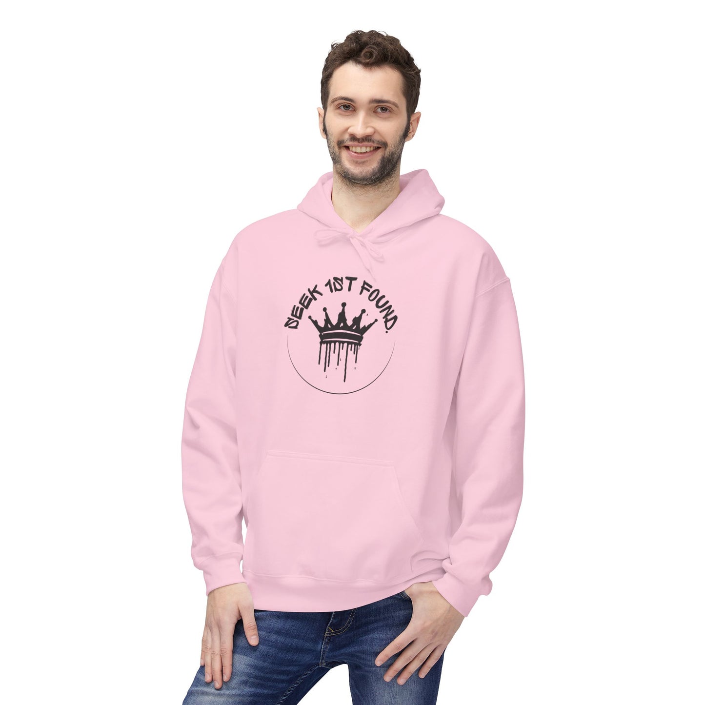 Seek 1st Found Hockey Hoodie