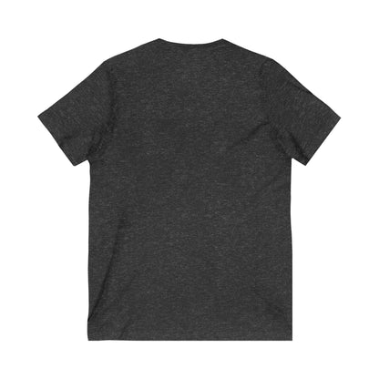 Hockey Girl V-Neck Tee - Unisex Short Sleeve Shirt for Hockey Fans