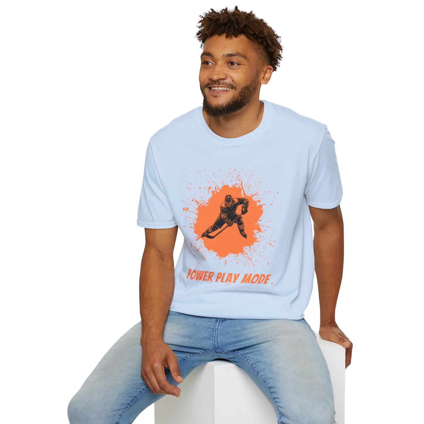 Unisex T-Shirt - Bold Power Play Mode from The Sharpening Dude