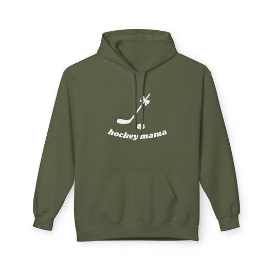 Hockey Mama Fleece Hoodie - Unisex Midweight