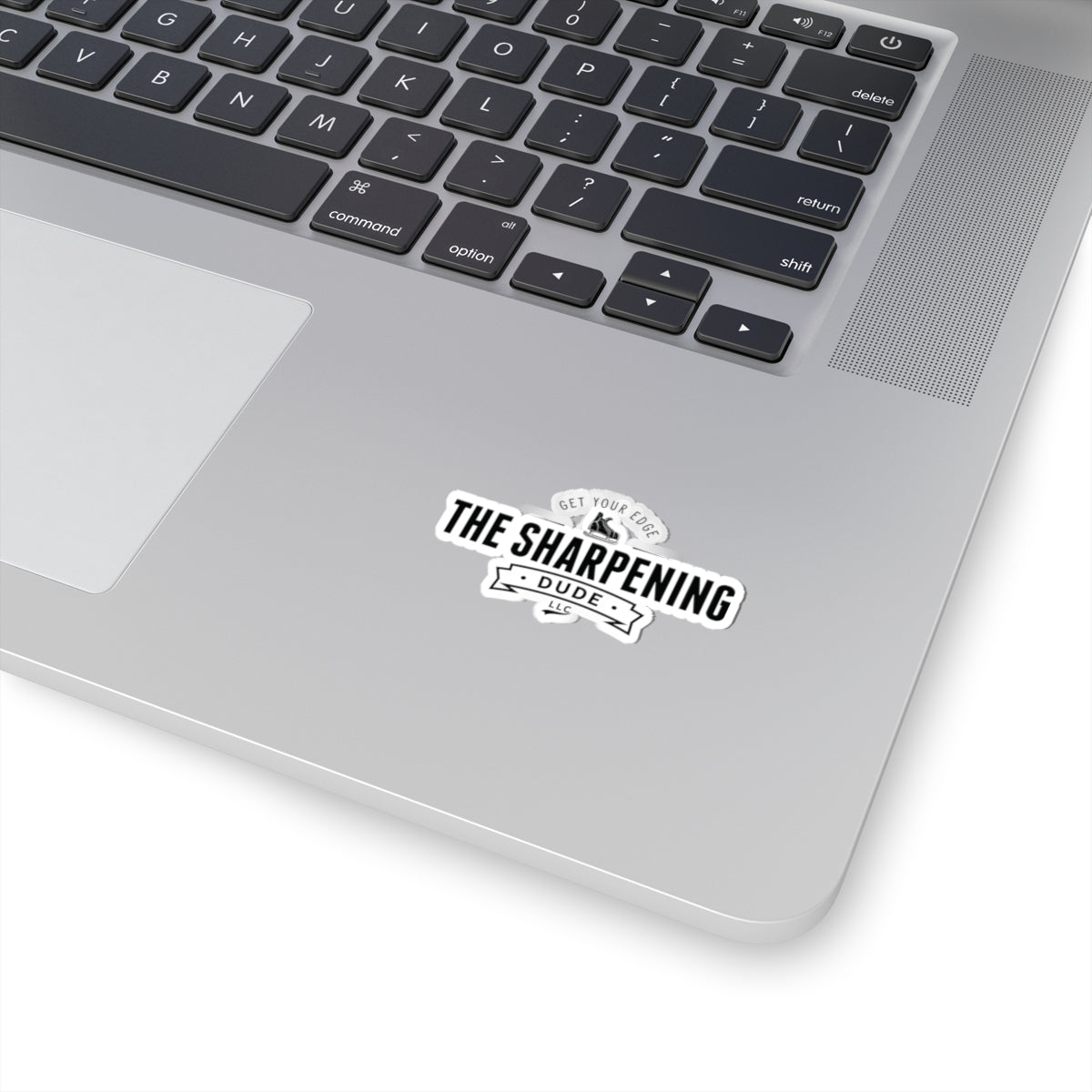 The Sharpening Dude Kiss-Cut Stickers