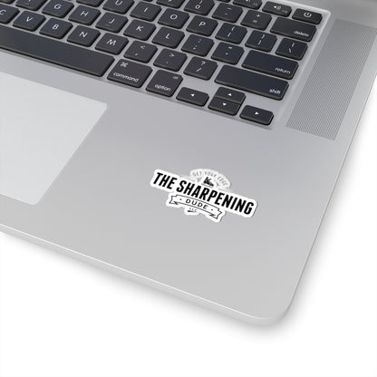The Sharpening Dude Kiss-Cut Stickers
