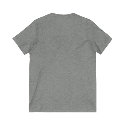 Hockey Girl V-Neck Tee - Unisex Short Sleeve Shirt for Hockey Fans