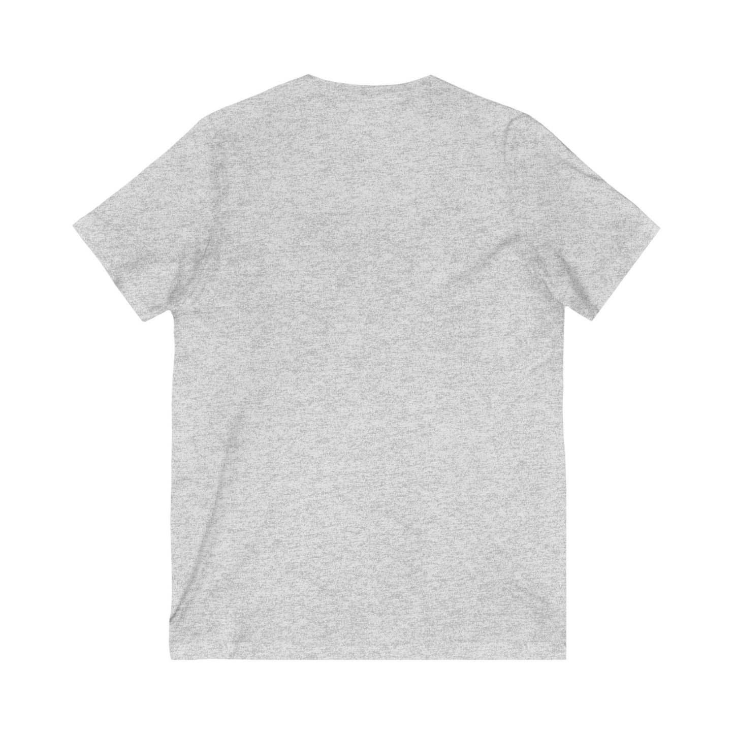 Hockey Girl V-Neck Tee - Unisex Short Sleeve Shirt for Hockey Fans