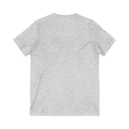 Hockey Girl V-Neck Tee - Unisex Short Sleeve Shirt for Hockey Fans