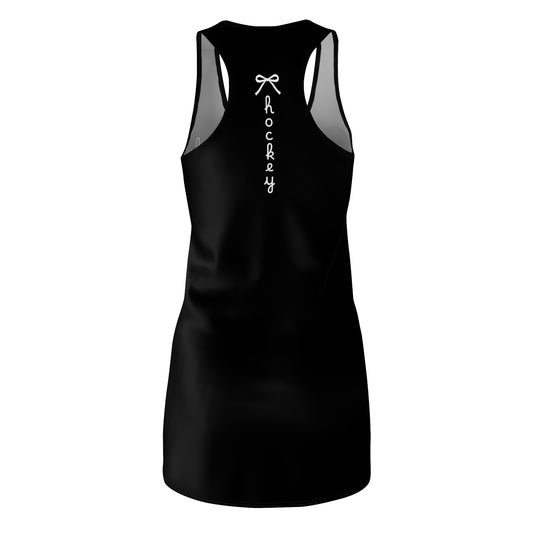 Hockey Girl Racerback Dress, Perfect for Sports Lovers, Casual Wear, Birthday Gift, Team Spirit, Summer Outfits