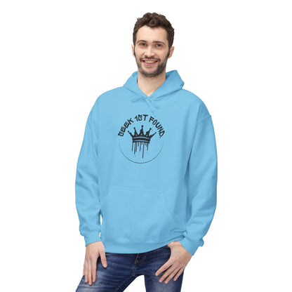 Seek 1st Found Hockey Hoodie