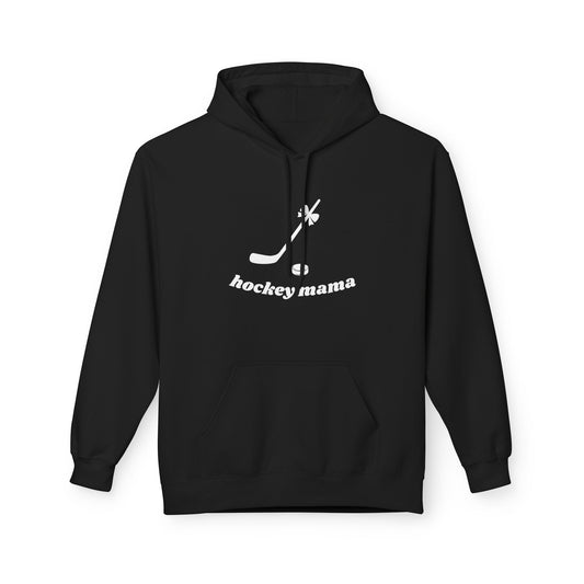 Hockey Mama Fleece Hoodie - Unisex Midweight