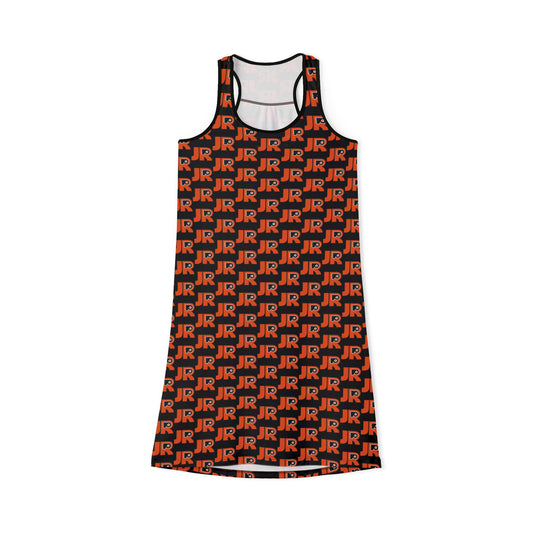 Trendy JRF Logo Racerback Dress for Casual Wear