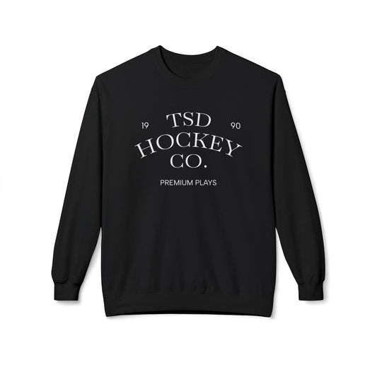 TSD Hockey Co. Premium Plays Unisex Sweatshirt - Cozy & Stylish Fleece Crewneck