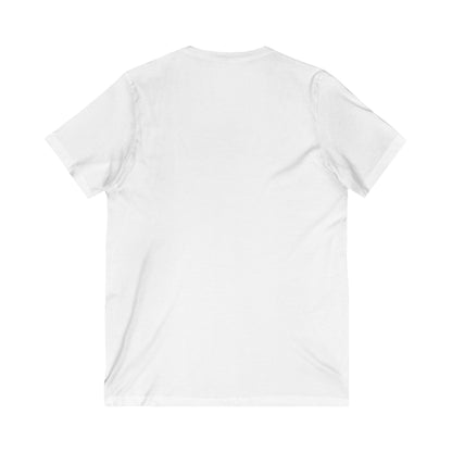Hockey Girl V-Neck Tee - Unisex Short Sleeve Shirt for Hockey Fans