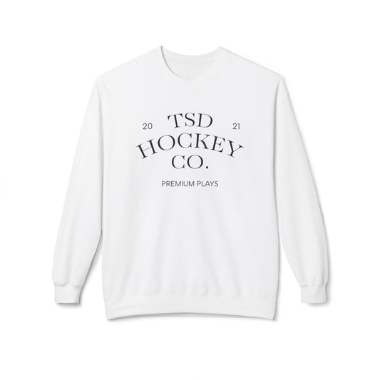 TSD Hockey Co. Premium Plays Unisex Sweatshirt - Cozy & Stylish Fleece Crewneck