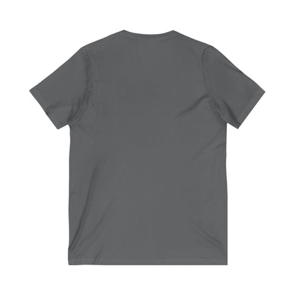 Hockey Girl V-Neck Tee - Unisex Short Sleeve Shirt for Hockey Fans
