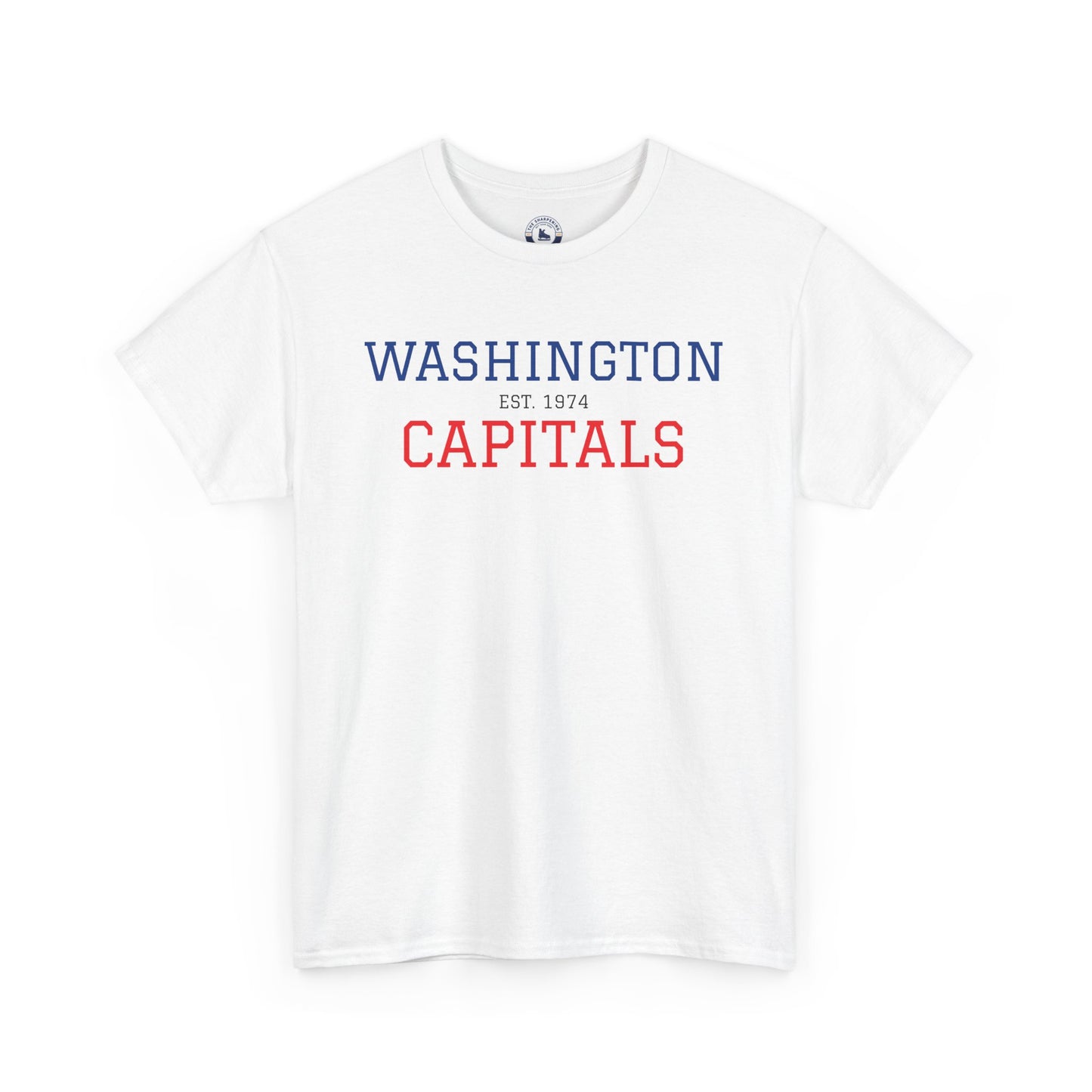 Washington Capitals Unisex Heavy Cotton Tee, Sports Fan Shirt, Hockey Tee, Gift for Him/Her, Casual Wear