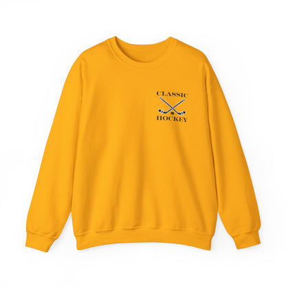 Classic Hockey Crewneck Sweatshirt, Cozy Sweatshirt for Hockey Fans, Birthday Gift, Sports Apparel, Unisex Sweatshirt