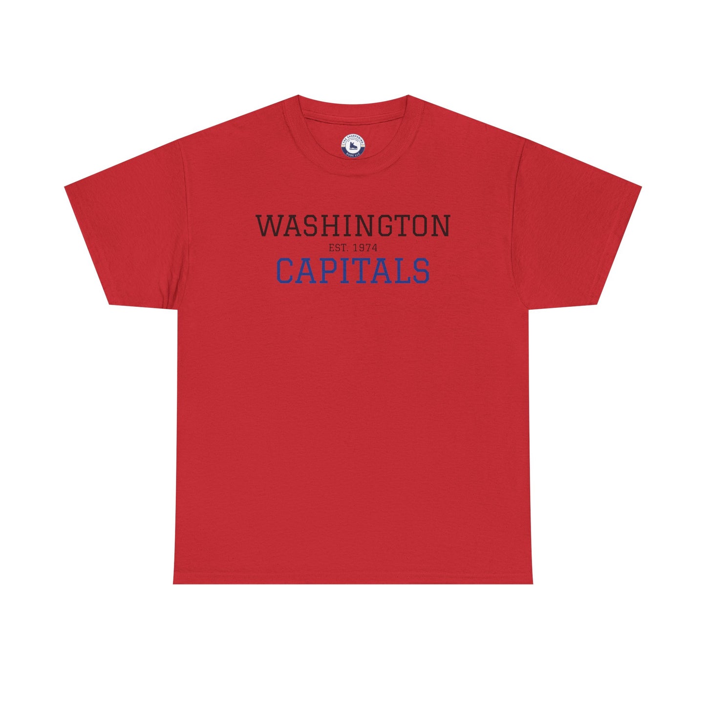 Washington Capitals Unisex Heavy Cotton Tee, Sports Fan Shirt, Hockey Tee, Gift for Him/Her, Casual Wear