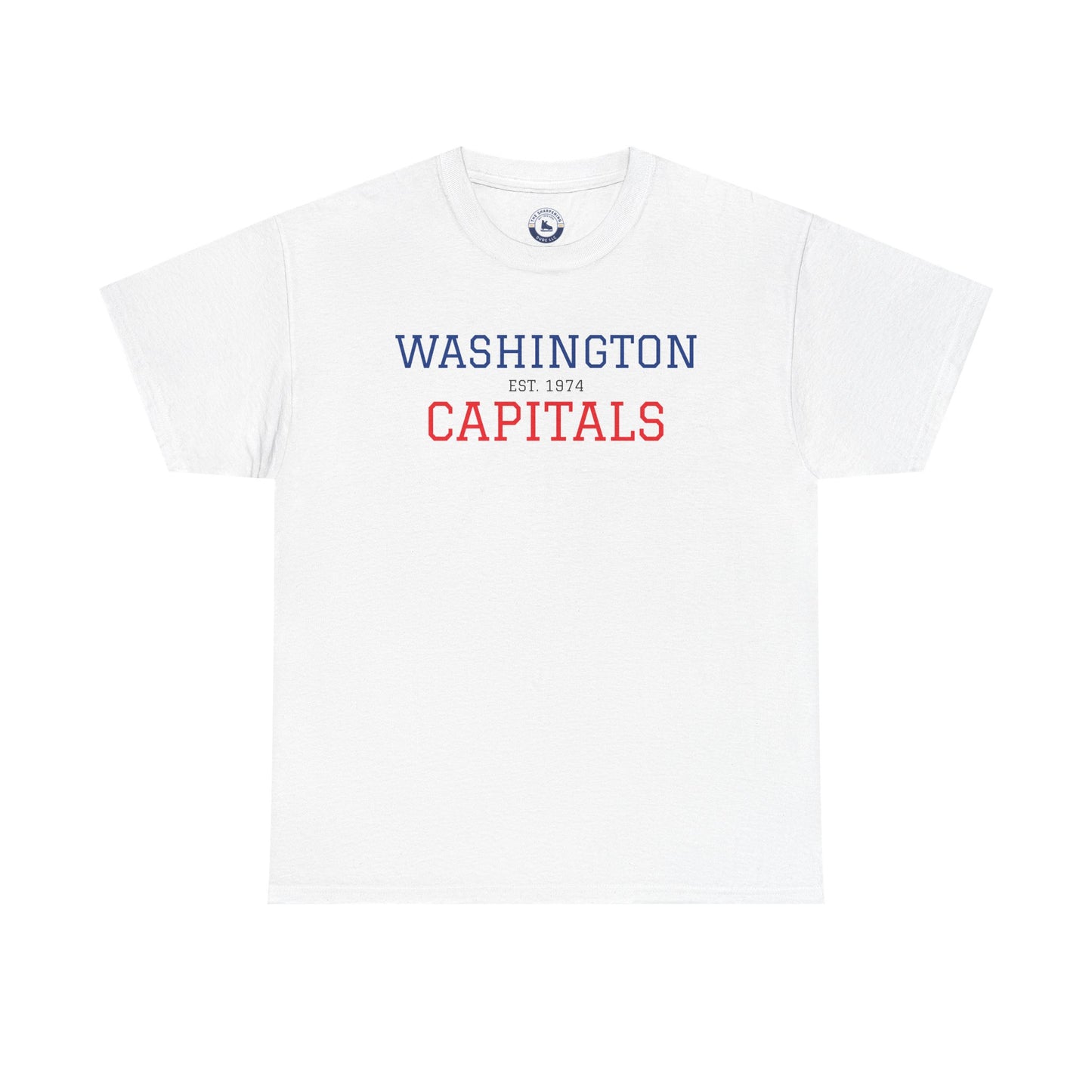 Washington Capitals Unisex Heavy Cotton Tee, Sports Fan Shirt, Hockey Tee, Gift for Him/Her, Casual Wear
